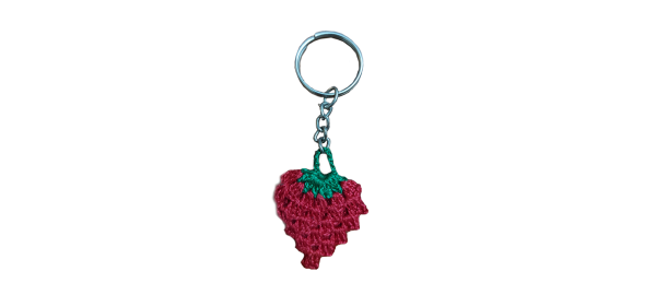 Crochet Key Chain – Red